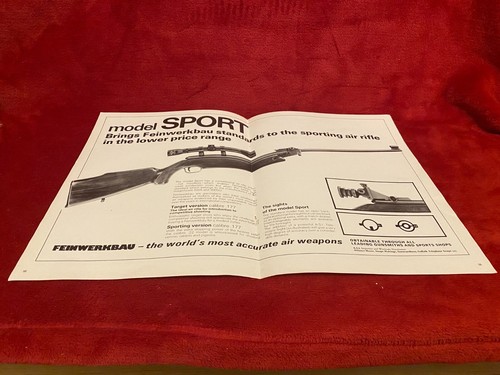Pgun4 advert 11x16 feinwerkbau - pgun4,