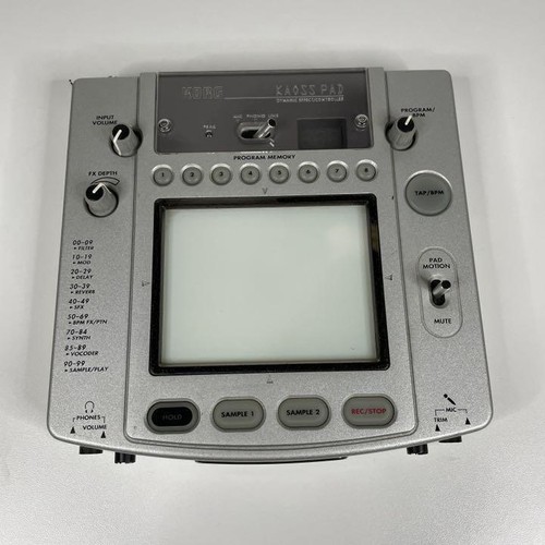 Korg kaoss pad dj - dj, sampler