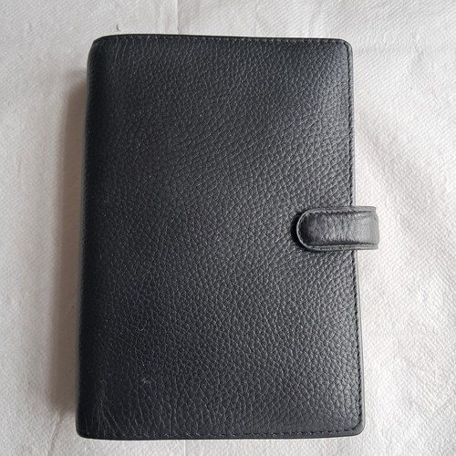 Filofax rare black finsbury - filofax,