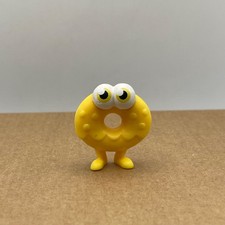Moshi Monsters Oddie Figure Moshling Yellow Donut Series 1 Collectible #T