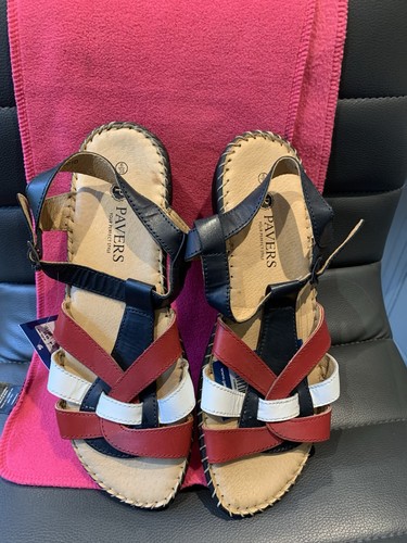 Pavers women red white - red,