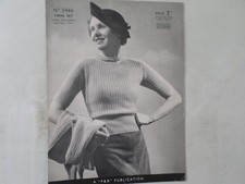 1940's Vintage Knitting