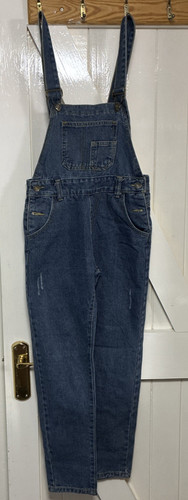 Vintage dungarees women blue - women's,