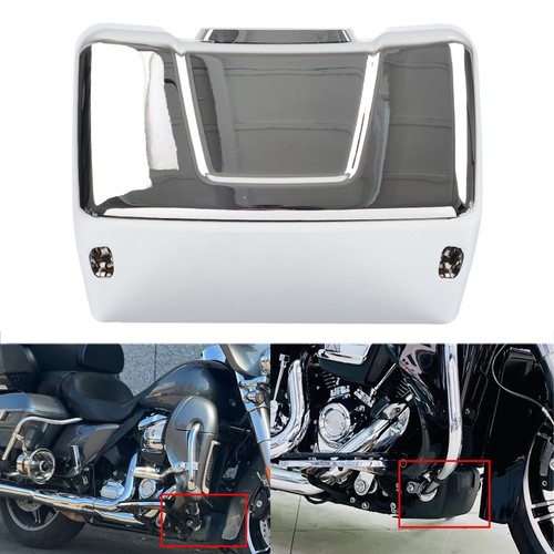 Chrome water pump cover - water,