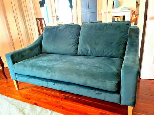 Heal teal richmond seater - teal,