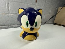 Sonic the Hedgehog Money Box Piggy Coin Bank Kinnerton Collectable Sega Blue