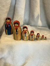 2 Polish wooden nesting dolls