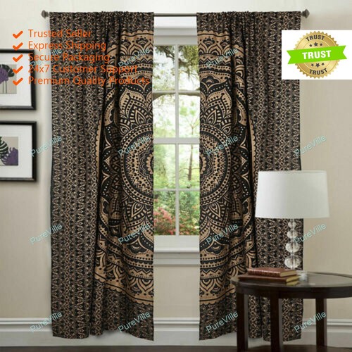 Indian mandala cotton wall - cotton,