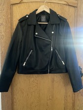 Leather Look Women's Biker