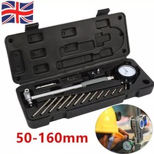 Indicator Dial Bore Gauge Cylinder Measuring Micrometer Kit 50-160mm 0.01mm UK