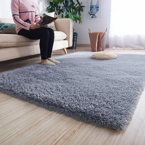 Fluffy rugs large shaggy - rugs,