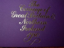 1980 Royal Mint 7 coin Proof