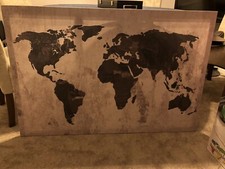 Ikea Canvas Print PJÄTTERYD World Map