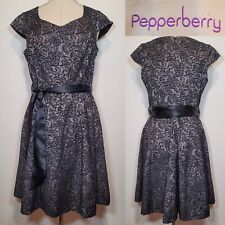 Pepperberry Dress Black Lace