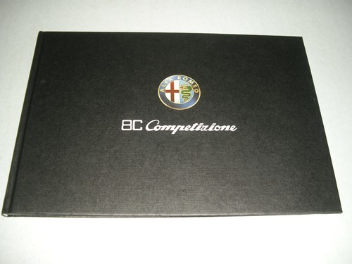 Alfa romeo manual brochure - brochure, "8c