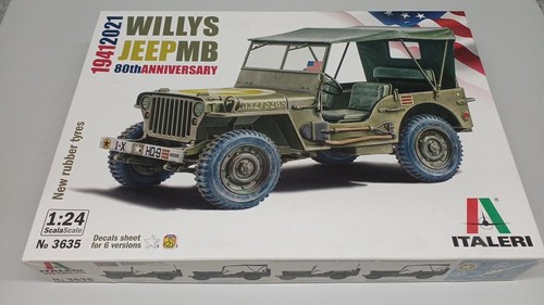 Italeri 124willys jeep 80th - italeri,