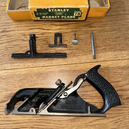 Vintage stanley no78 rabbet - vintage,