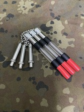 Korda Magnetic Red Stow Indicators Chains And Heads  X 3 Carp Fishing ??