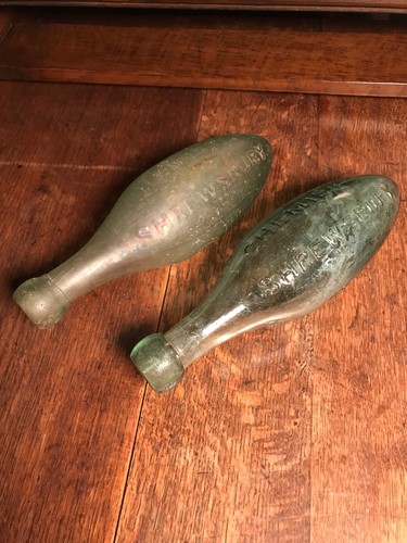 Antique green glass - antique,