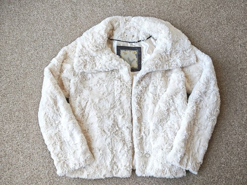 Girls jacket faux fur - girls,