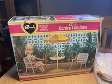 Vintage Sindy Doll Garden Furniture Set 44386 Pedigree Toys 1980’s with BOX