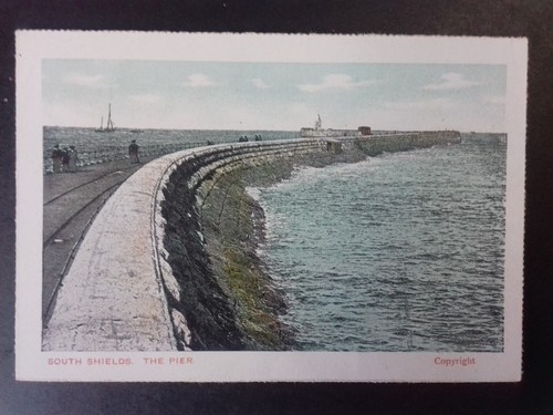 Postcard south shields - south, shields,
