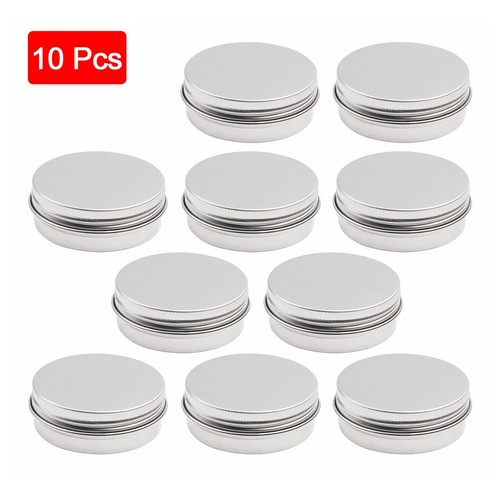 10pcs aluminum jars - 10pcs,