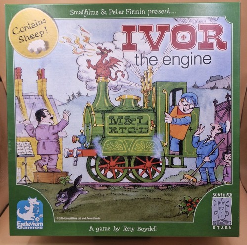 Ivor the engine board game - the,