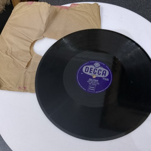 78rpm shellac record - shellac, decca