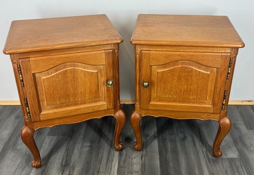 Pair bedside tables vintage - bedside,