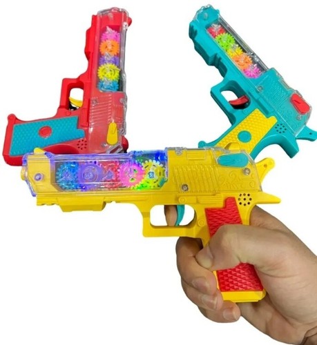 Led pistol revolver gun toy - revolver,
