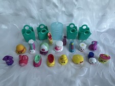 Shopkins bundle various clothes hats shoes good condition 