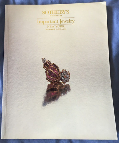 Catalogue important jewelry - catalogue,