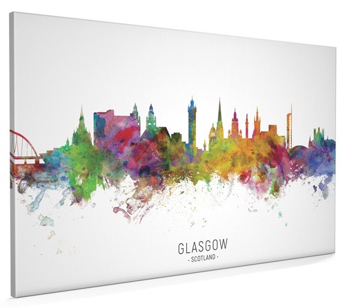 Glasgow skyline poster - glasgow, skyline,