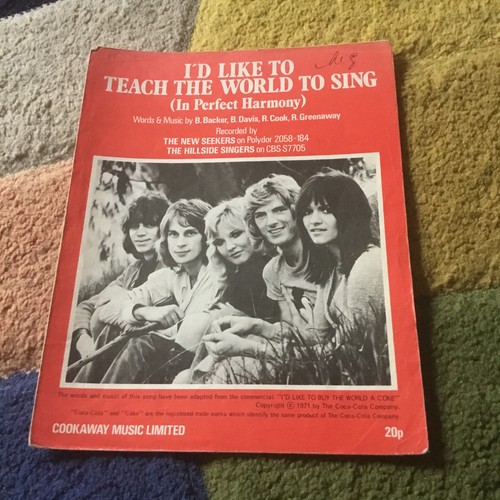 Like teach the world - i’d, to