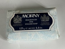 Vintage Morny Blue Fragranced Fine Soap Unopened. TV, Film, Prop,