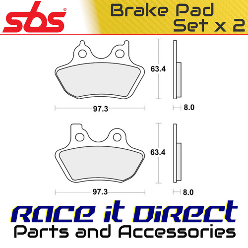 Brake pads for harley - pads,