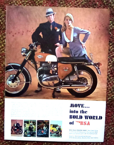 1968 bsa spitfire iv - bsa, mk