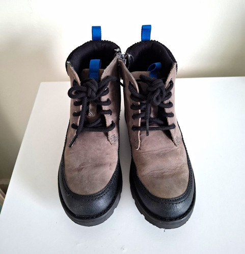 Clarks leather combat - combat, ankle