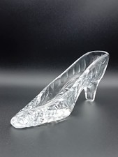 VINTAGE CRYSTAL GLASS SLIPPER