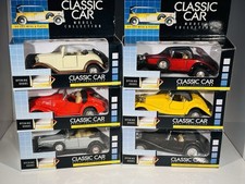 Set Of 6 Classic Car Model