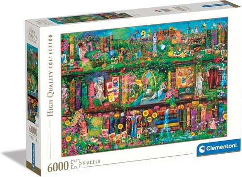Garden shelf puzzle 6000 piece - shelf,