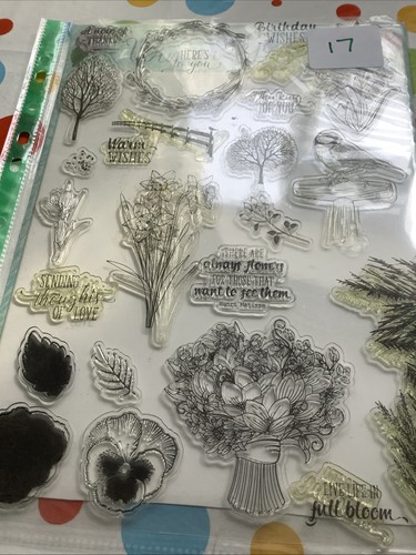 Winter garden stamp set - winter, no