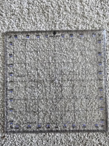Pooleys square protractor - pooleys, pp-1