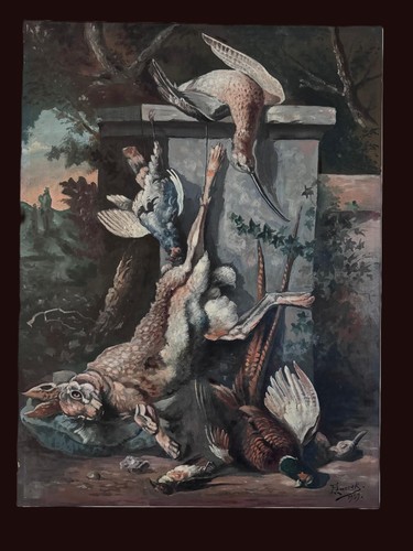 F.Larock 1939 oil painting