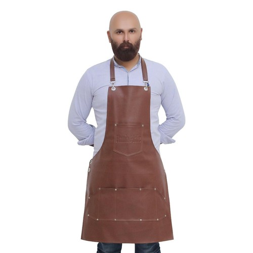 Faux leather barber - faux,