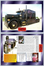 PETERBILT 379 'Show Time' - 1991 - In-Line Engines - Atlas Trucks Maxi Card