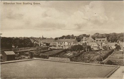 Kilbarchan from bowling green - kilbarchan,