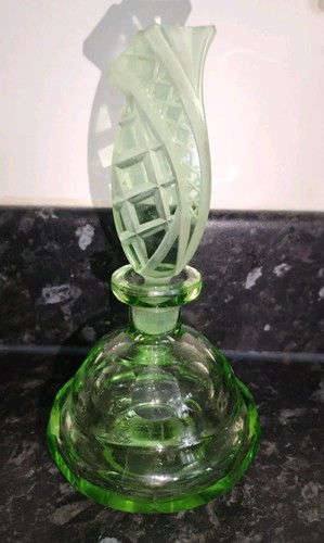 Bohemian czech art deco cut - deco,