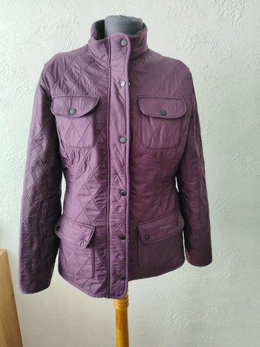 Women barbour jacket purple - purple, l